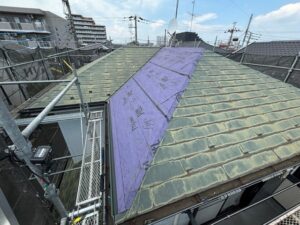 茨城県取手市 施工中